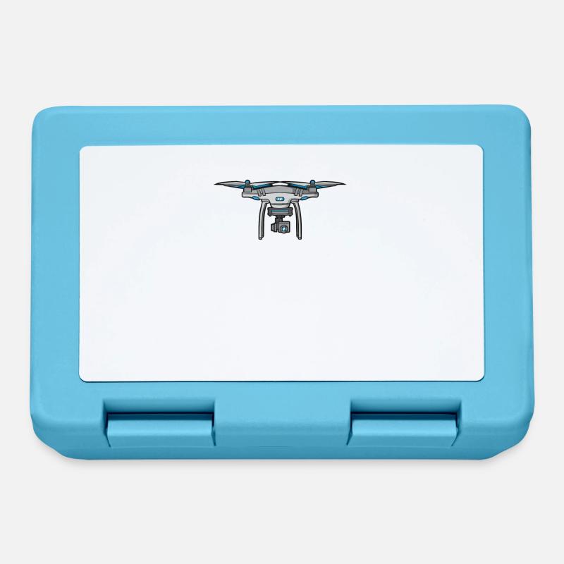Drone Pilot | Dronen T-shirt - Boîte à goûter - bleu saphir