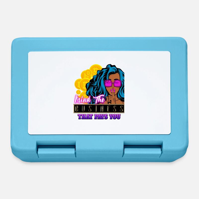 Mind the ₿factories - Lunchbox - sapphire blue
