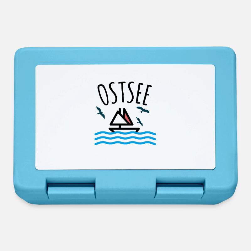 Ostsee - Brotdose - Saphirblau