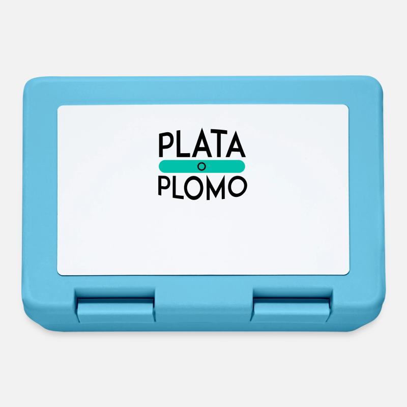 Plata O Plomo - Boîte à goûter - bleu saphir
