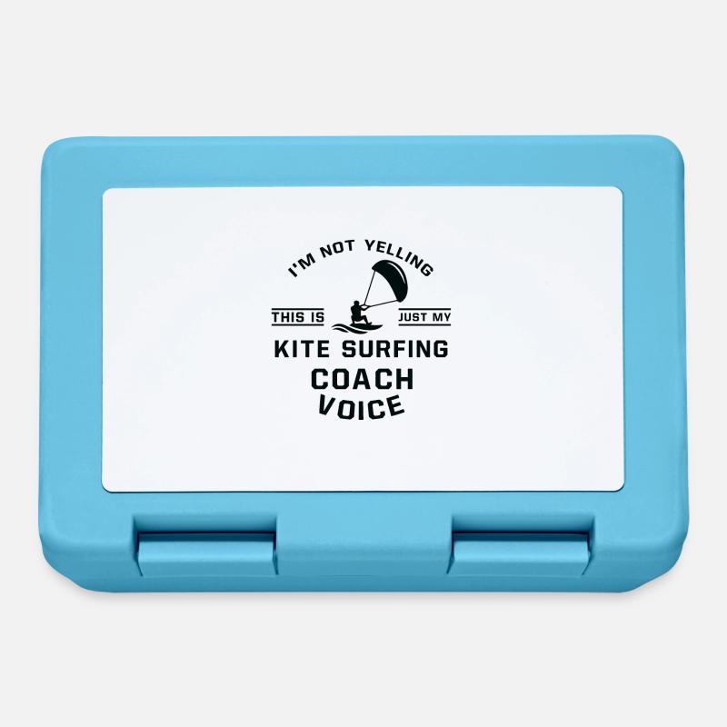 I Don’t Scream - Entraîneur de kite surf - Boîte à goûter - bleu saphir