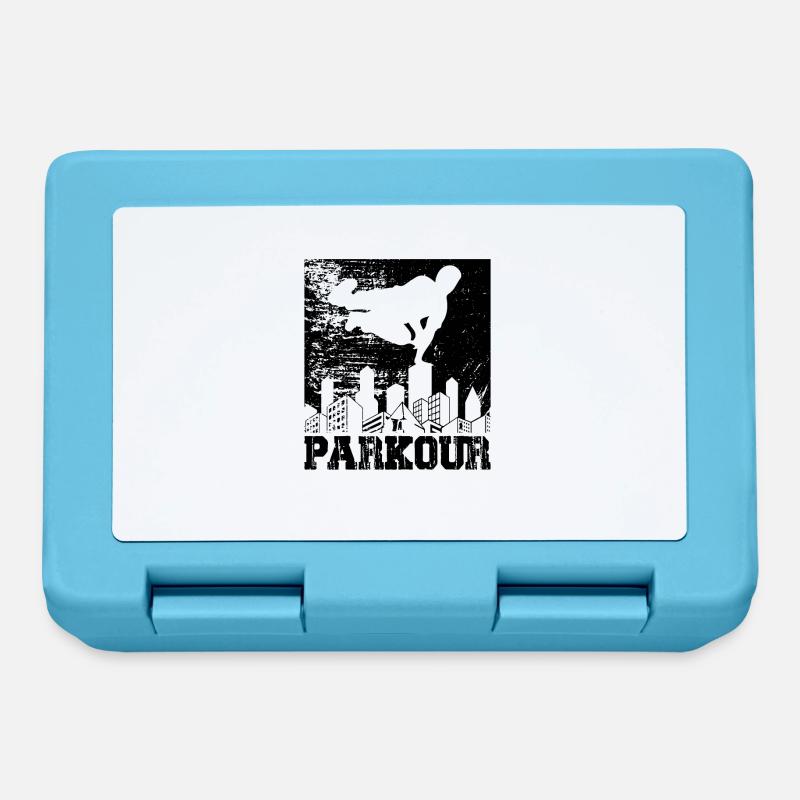 Parkour - Boîte à goûter - bleu saphir