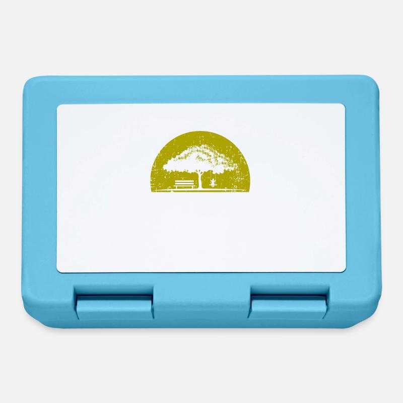 Tree - Lunchbox - sapphire blue