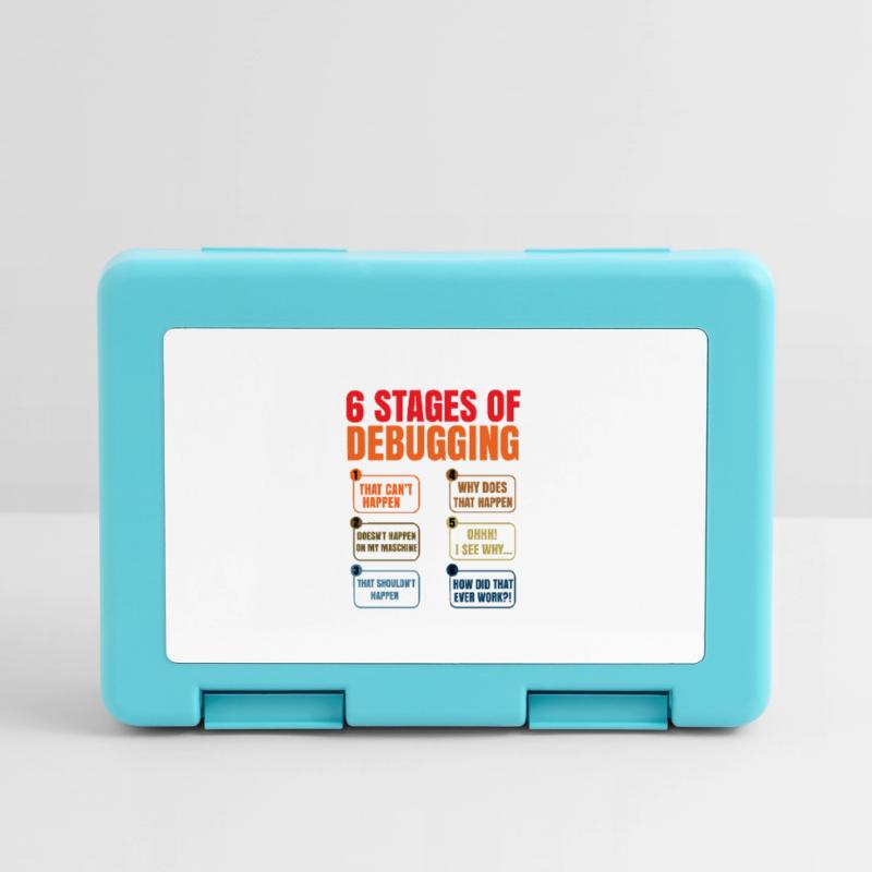 6 Stages Of Debugging Coder Programmer Software De Brotdose