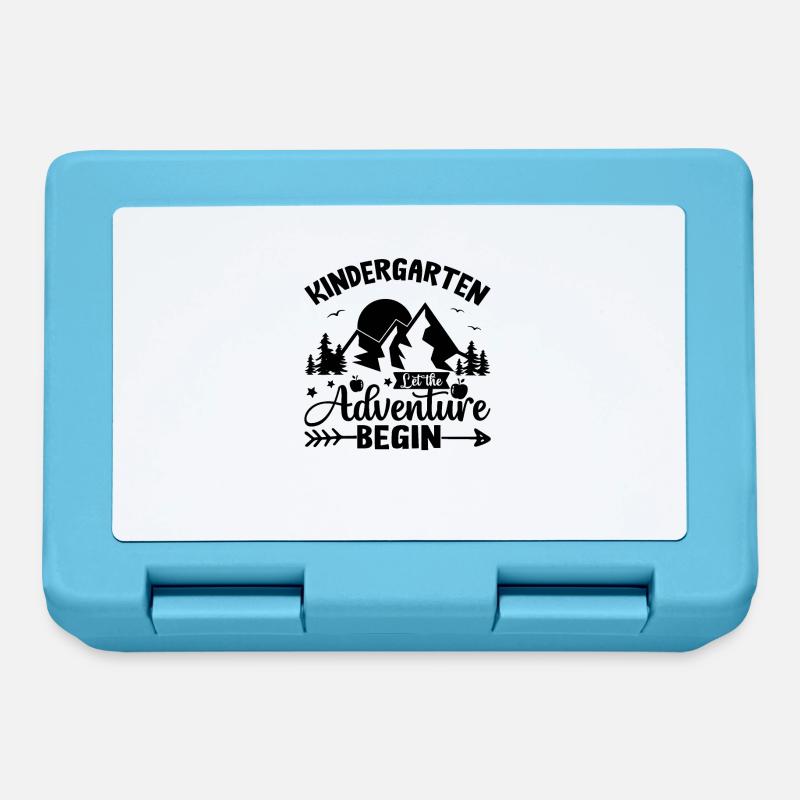 Kindergarten Das Abenteuer beginnt - Brotdose - Saphirblau