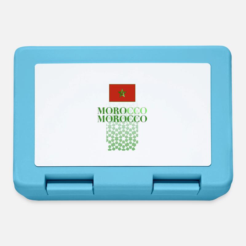 Morocco - Lunchbox - sapphire blue