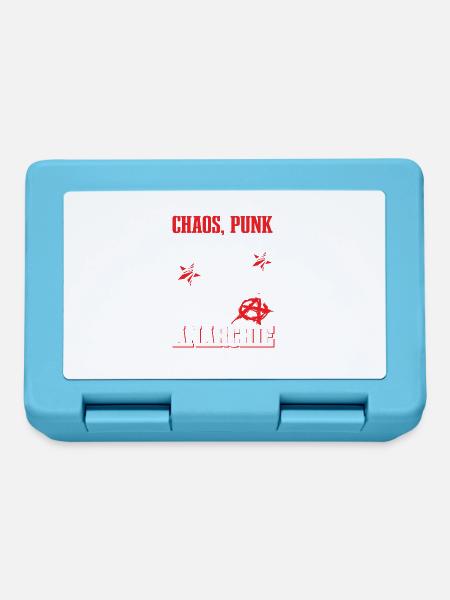 Punk Rock Pogo Anarchie Punks Punk Rocker Punk - Brotdose - Saphirblau