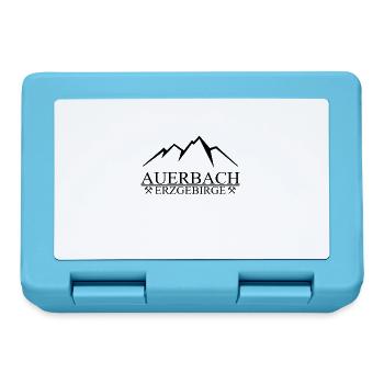 Auerbach Erzgebirge Berge - Brotdose - Saphirblau - Vorne