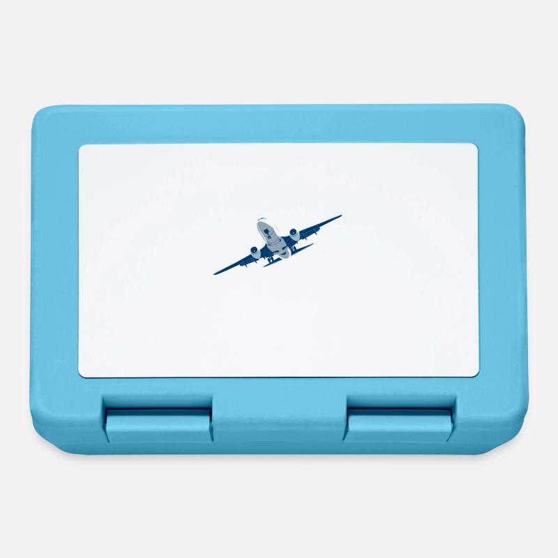 Papa pilote comme un père normal mais une compagnie aérienne beaucoup plus cool - Boîte à goûter - bleu saphir