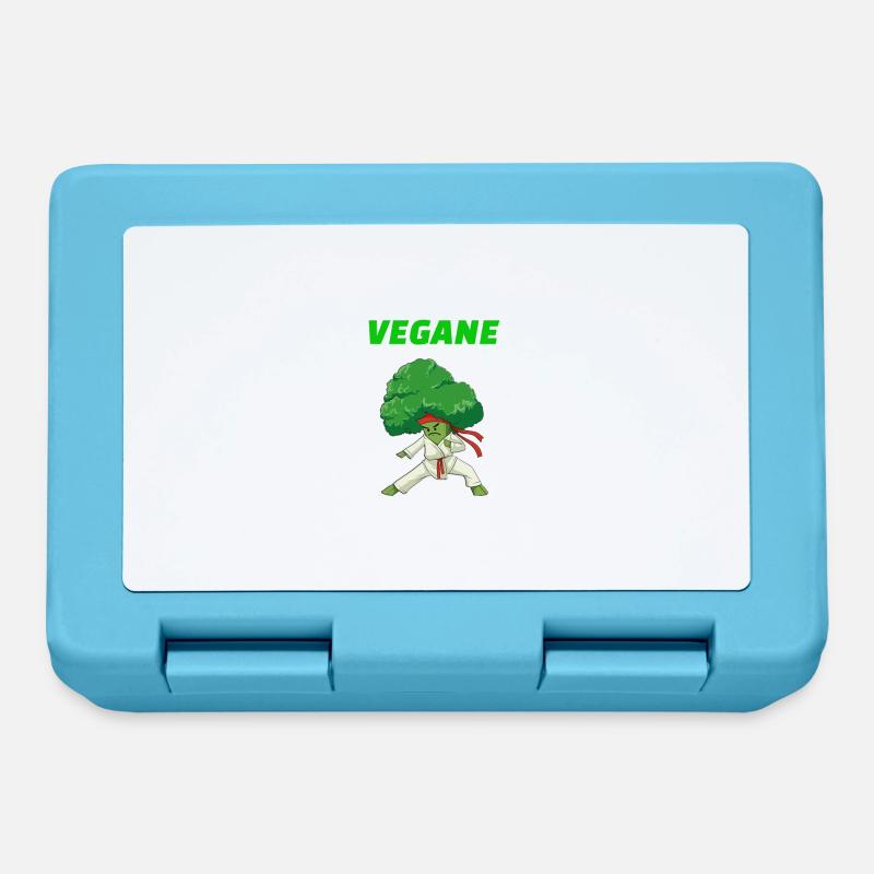 Ich bin eine Vegane Extrawurst Veganerin Geschenk - Brotdose - Saphirblau