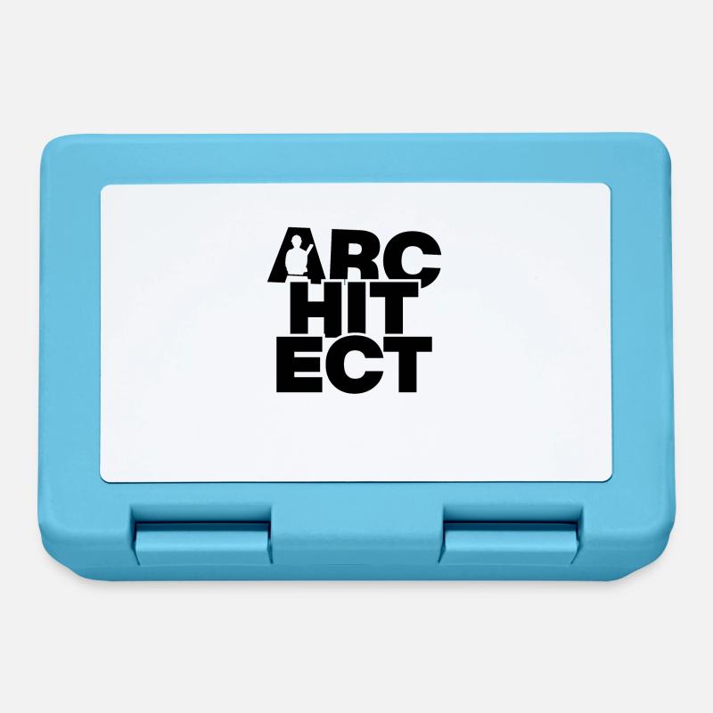Profession d’architecte - Architecte - Boîte à goûter - bleu saphir