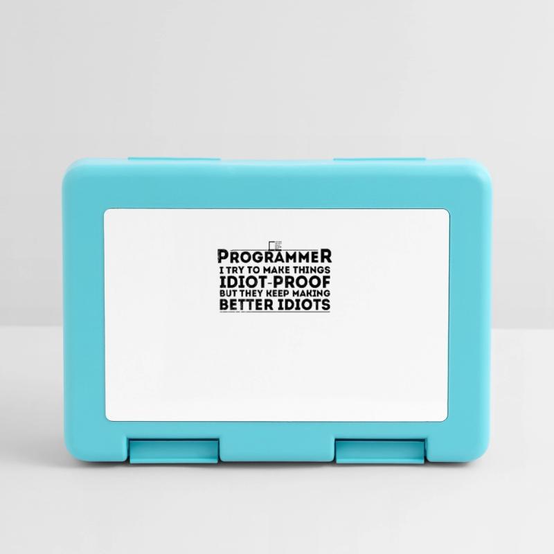 Lustiger Programmierer Humor Computer Coder Programmierung Brotdose