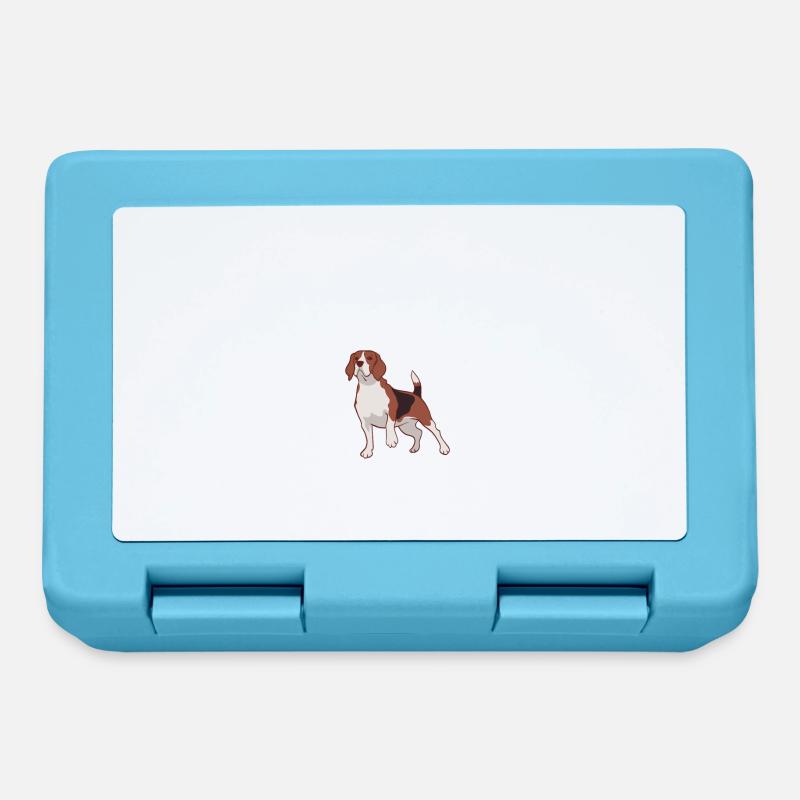 Beagle Cadeau Beagle Propriétaire - Boîte à goûter - bleu saphir