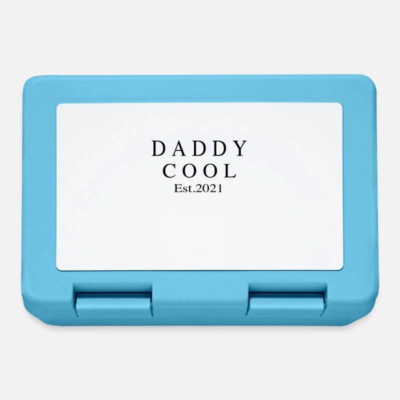 Daddy Cool est 2021 - Boîte à goûter - bleu saphir