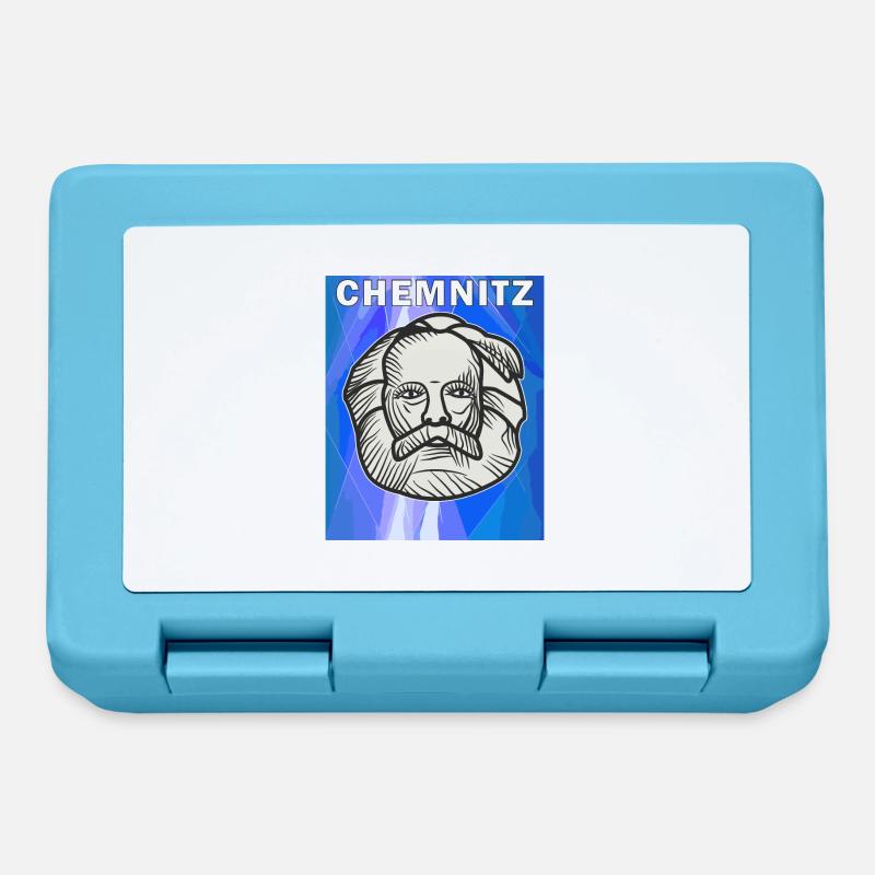 CHEMNITZ - Brotdose - Saphirblau