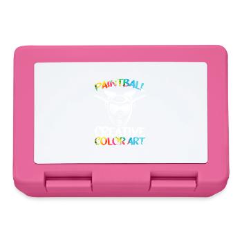 Paintball Creative Paint Color Art Airsoft Paint - Lunchbox - pink - Front