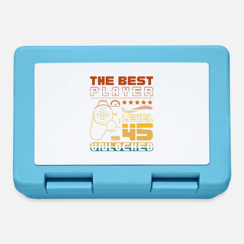 The Best Player - Level 45 unlocked - Boîte à goûter - bleu saphir