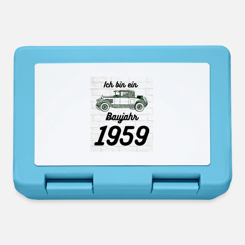 Oldtimer 1959 - Brotdose - Saphirblau