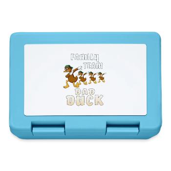 FAMILLE ÉQUIPE PAPA CANARD - Boîte à goûter - bleu saphir - Devant