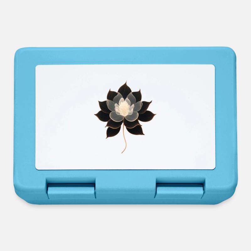 Lotus - Boîte à goûter - bleu saphir
