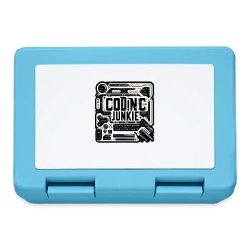 Coding Junkie 11 - Brotdose - Saphirblau - Vorne