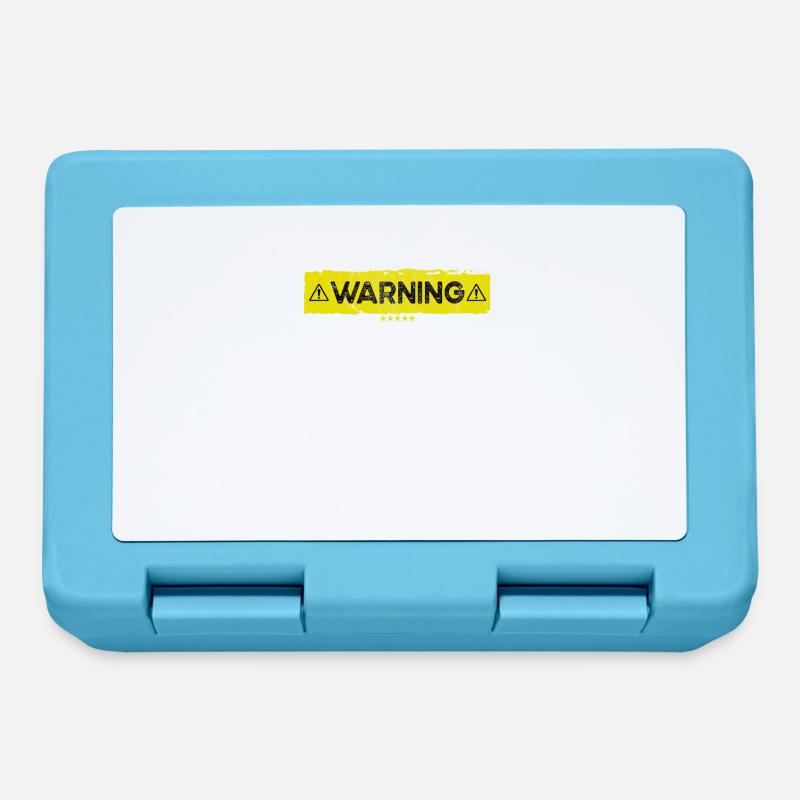 Talking about Nordic skiing funny - Lunchbox - sapphire blue
