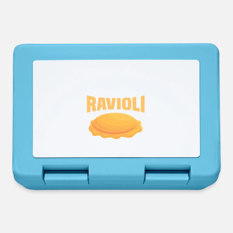 RAVIOLI 6 - Boîte à goûter - bleu saphir