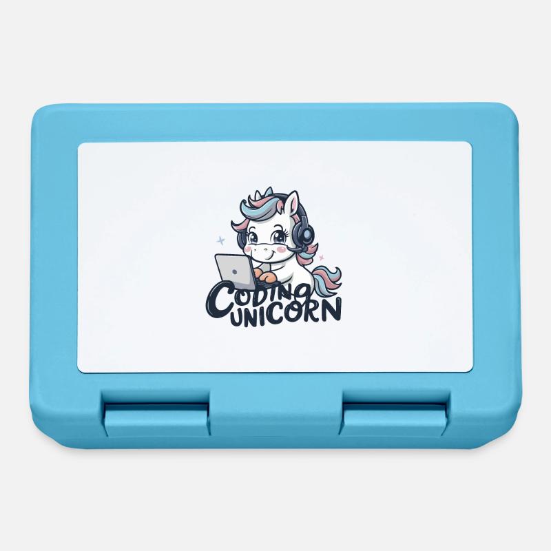 CODING UNICORN - Lunchbox - sapphire blue