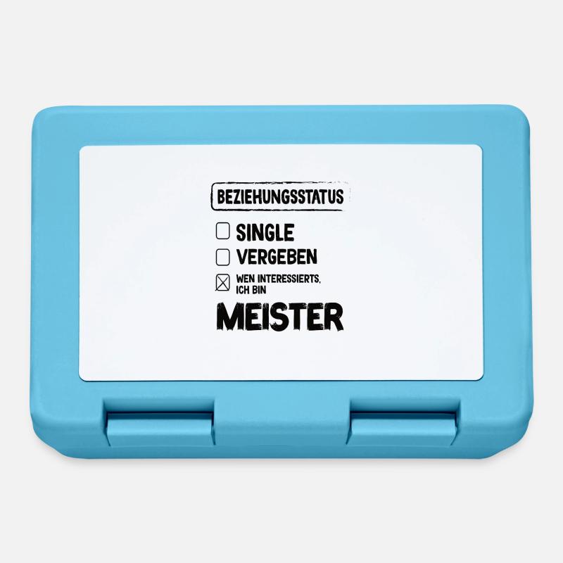 Statut de la relation maîtresse Maître métier - Boîte à goûter - bleu saphir