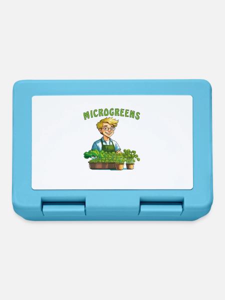 PFLANZEN MICROGREENS - Brotdose - Saphirblau