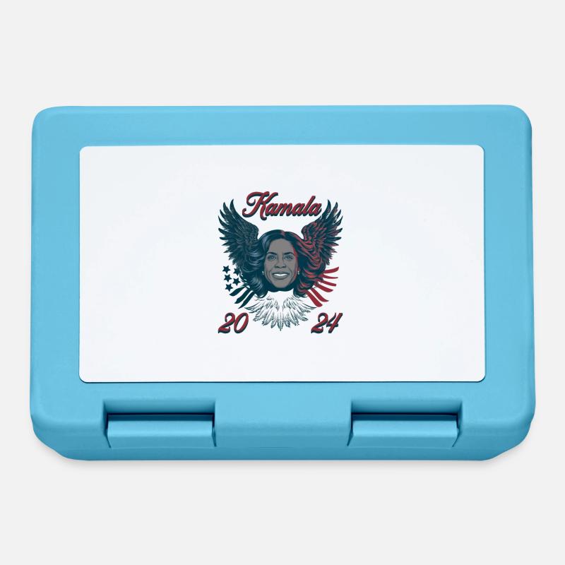 Kamala 2024 Bald Eagle - Brotdose - Saphirblau
