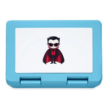 Vampire Halloween Cool - Lunchbox - sapphire blue - Front