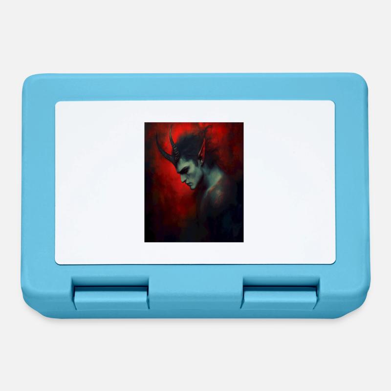 Devil - Lunchbox - sapphire blue