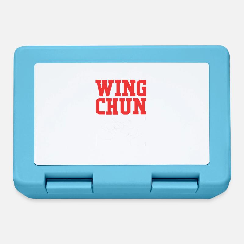 Wing Chun - Boîte à goûter - bleu saphir