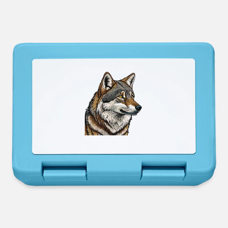 WOLF - Brotdose - Saphirblau