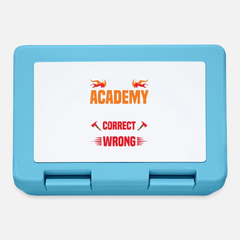 Fire Academy, où chaque réponse est correcte, mais - Boîte à goûter - bleu saphir