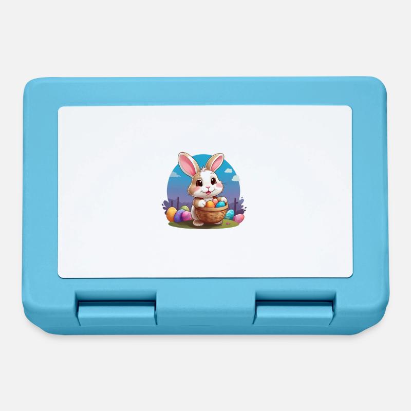 Eggcited for Easter - Lunchbox - sapphire blue
