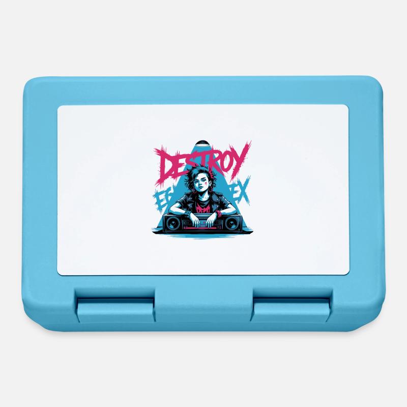 DESTROY SYSTEM - Lunchbox - sapphire blue