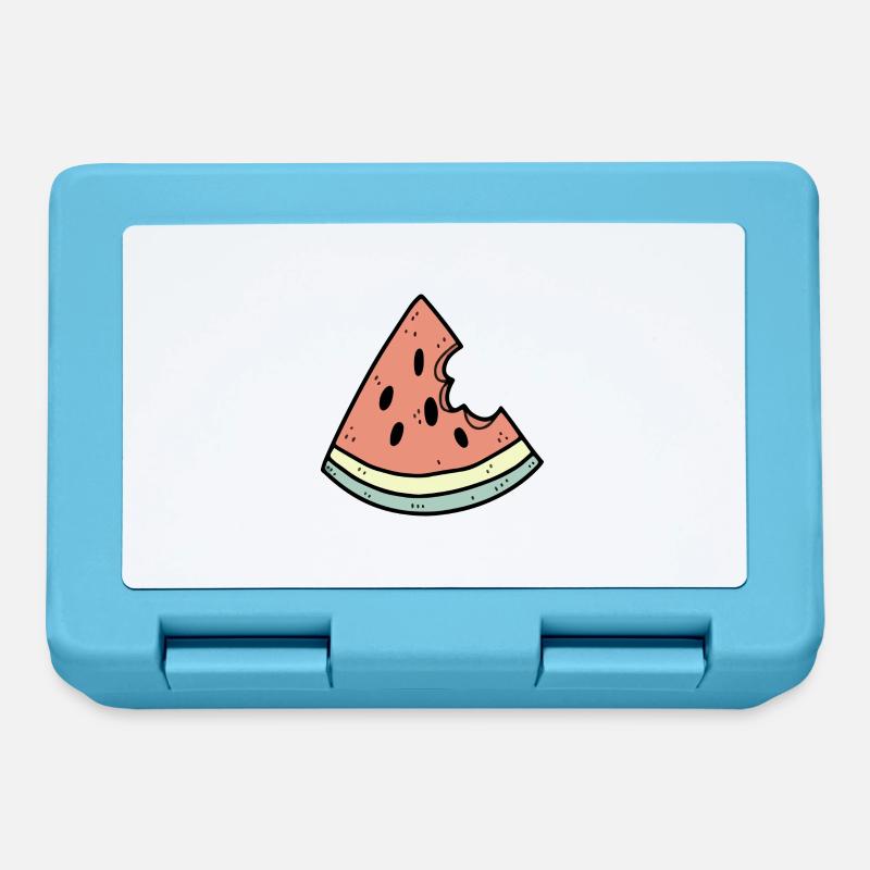 Wassermelone - Brotdose - Saphirblau