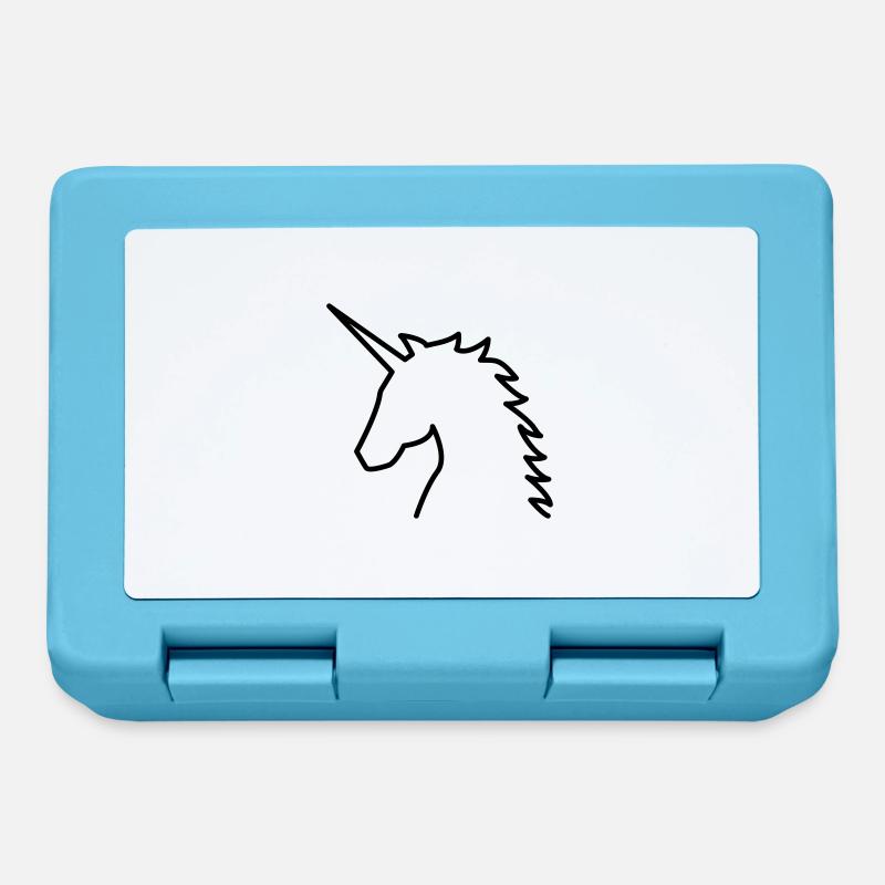 unicorn - Lunchbox - sapphire blue