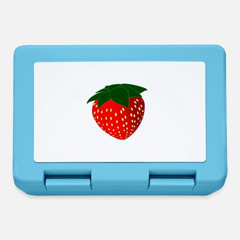 fraise - Brotdose - Saphirblau