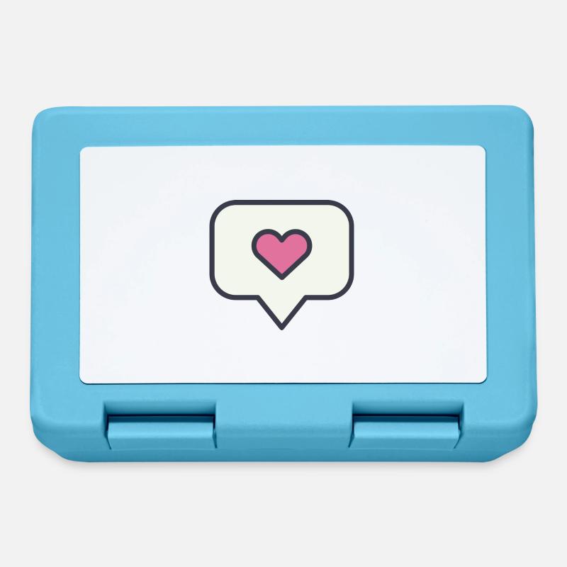 Abstract - like - Lunchbox - sapphire blue