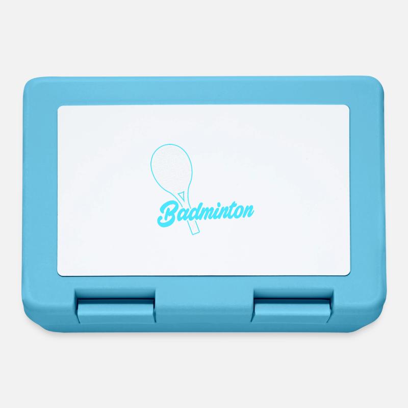Badminton - Boîte à goûter - bleu saphir