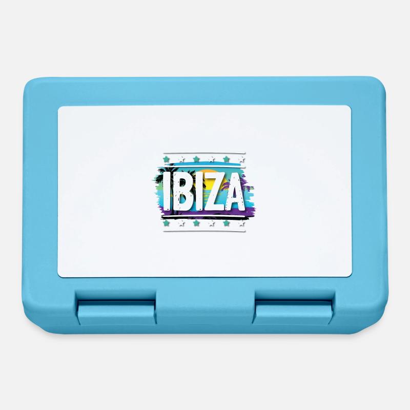 Ibiza - Boîte à goûter - bleu saphir