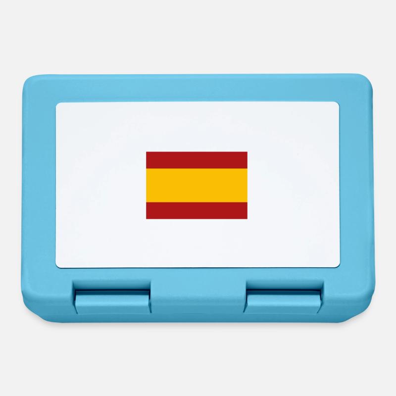 DRAPEAU ESPAGNOL - Boîte à goûter - bleu saphir