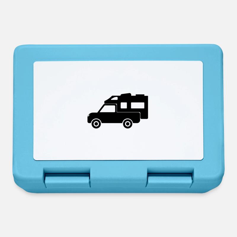 Pickup cabine de dévertichage Camper - Boîte à goûter - bleu saphir