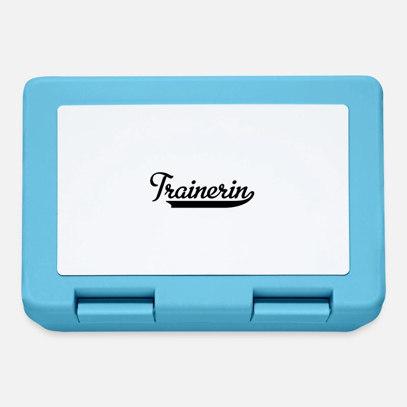 Trainerin - Brotdose - Saphirblau