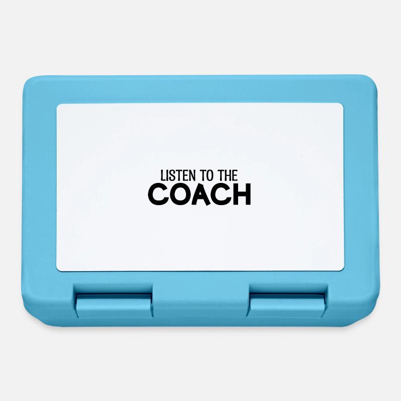 Sporttrainer Geschenk Trainer Trainer Trainer - Brotdose - Saphirblau