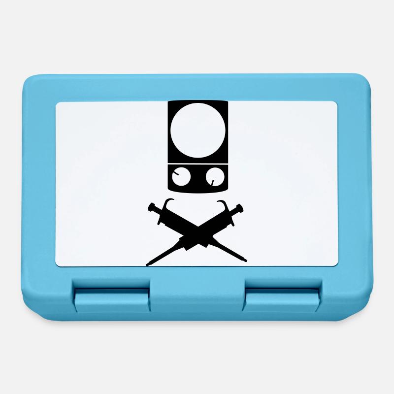 pirate chemist - Lunchbox - sapphire blue