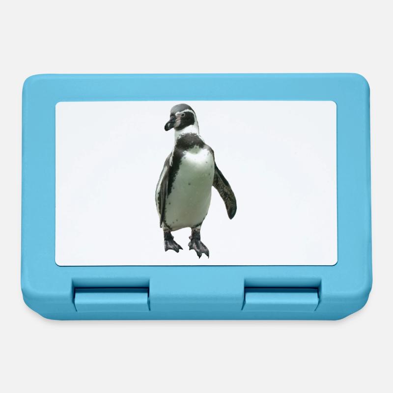 penguin - Lunchbox - sapphire blue